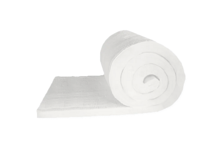 Thermal insulation ceramic fiber blanket roll for high-temperature industrial kilns